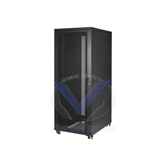 Boîtier profond NetShelter SV 42U 800 mm de large x 1060 mm avec côtés noir AR2480